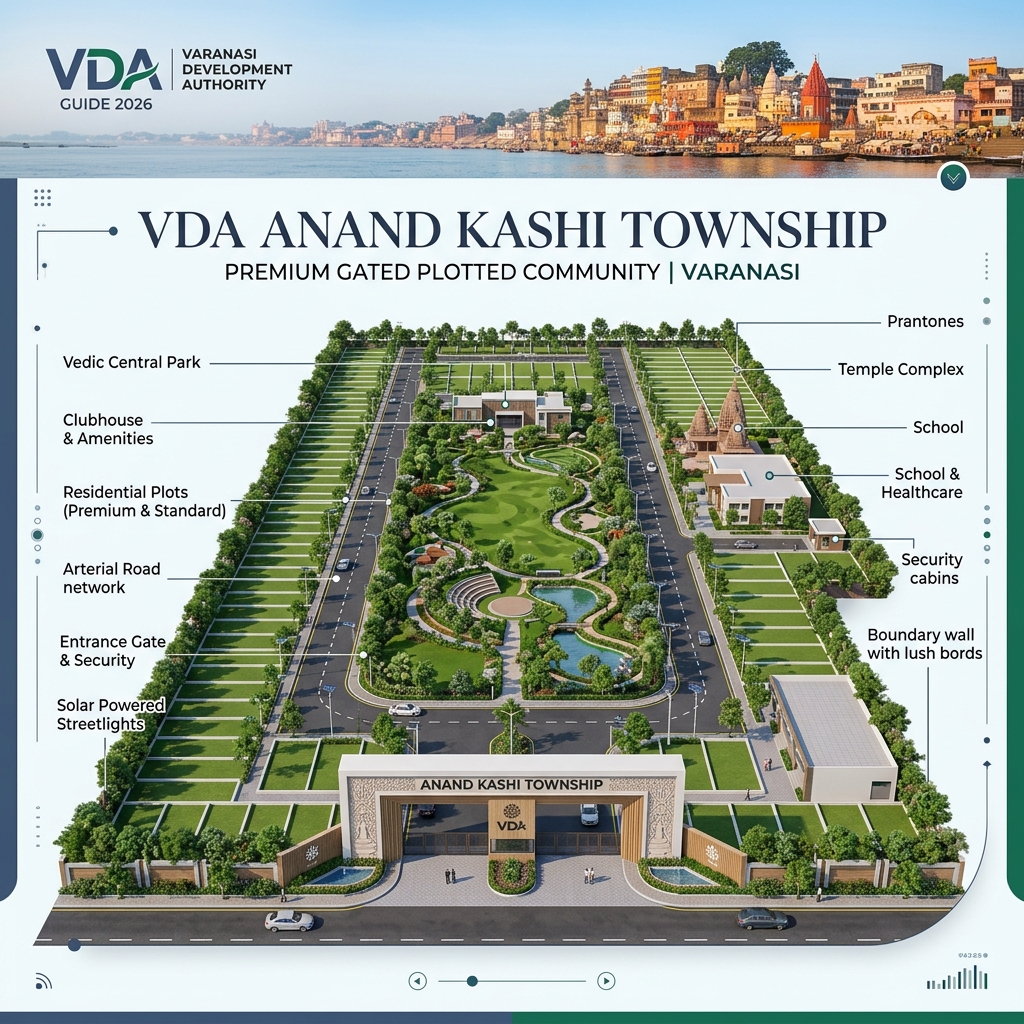 Anand Kashi Township Varanasi — Plot Price, Size, Location Full Details (2026 Update)