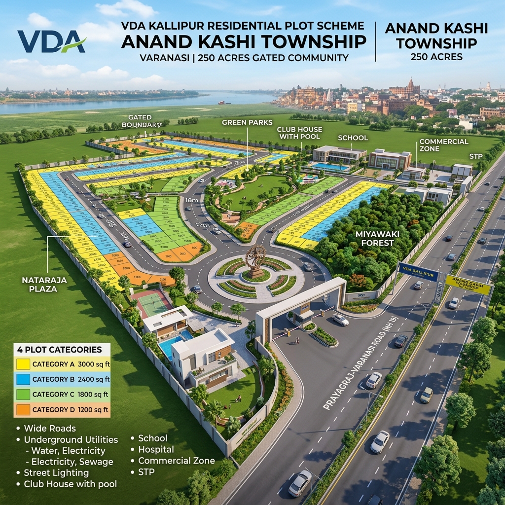 VDA Kallipur Residential Plot Scheme, Varanasi: Eligibility, Price List & Complete Guide (2026)